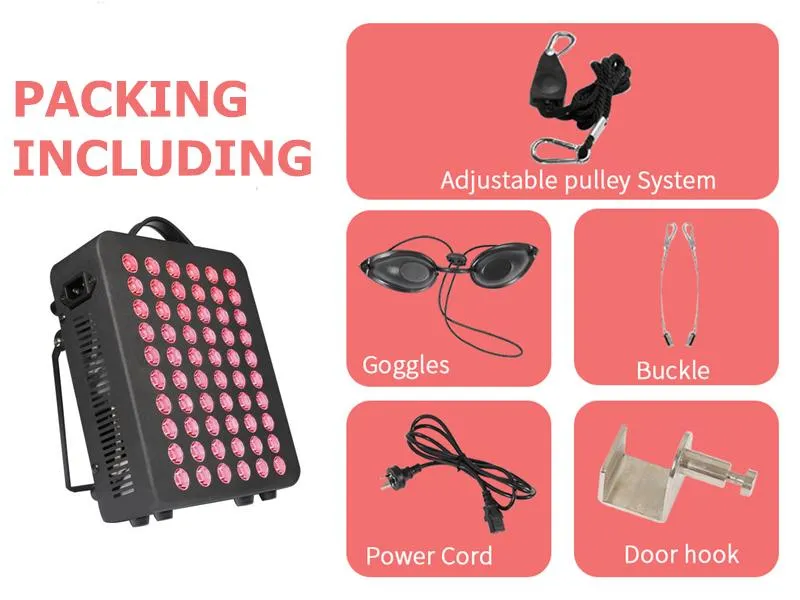 Portable LED Red Light Therapy Device Handheld View