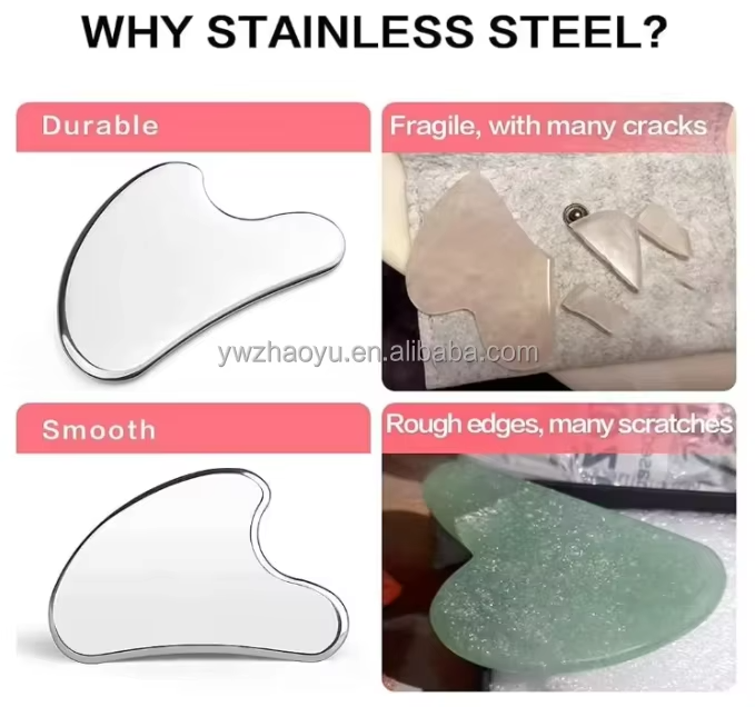 Stainless Steel Gua Sha 1