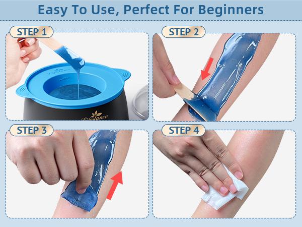 Lifestance Best Selling Hair Removal Wax Heater Set Professional Depilatory Wax Machine Kit Wax Kit for Sales