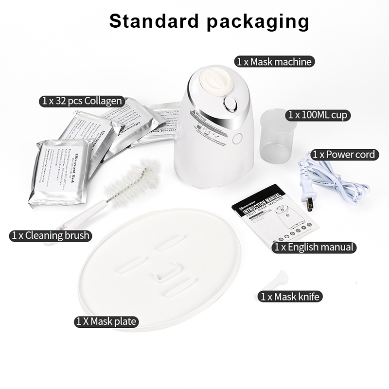 Original Factory Face Masks Machine DIY Smart Auto Fruit Collagen Skin Care Face Mask Cream Making Beauty Device for Facial SPA