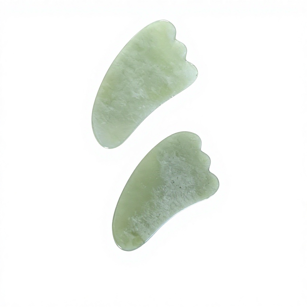 Natural Jade Xiuyu Beauty Facial Massage Tool Large Sheep Horn Gua Sha Board Commercial Use Meridians Factory Wholesale