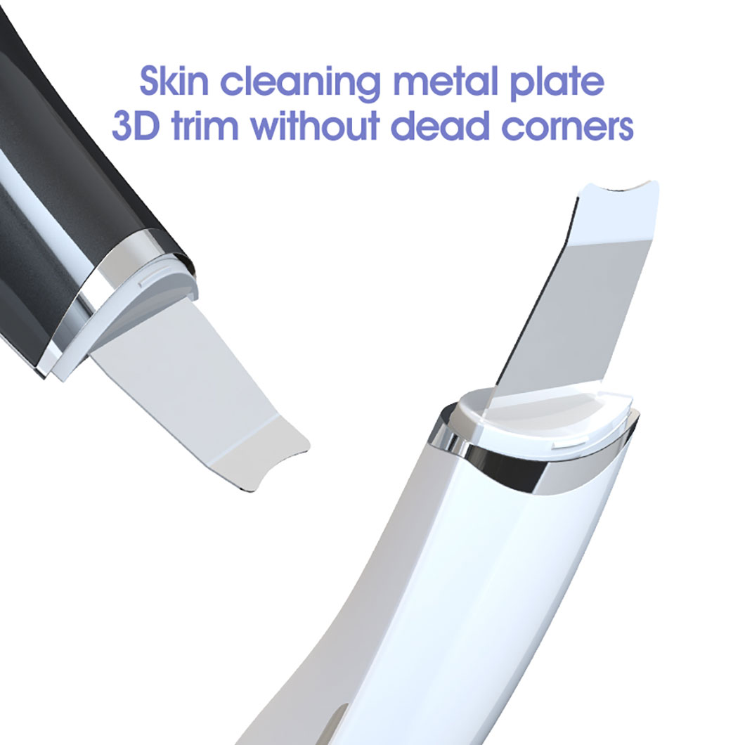 Professional High Frequency Facial Skincare Device Exfoliating Pore Cleaner Skin Scrubber