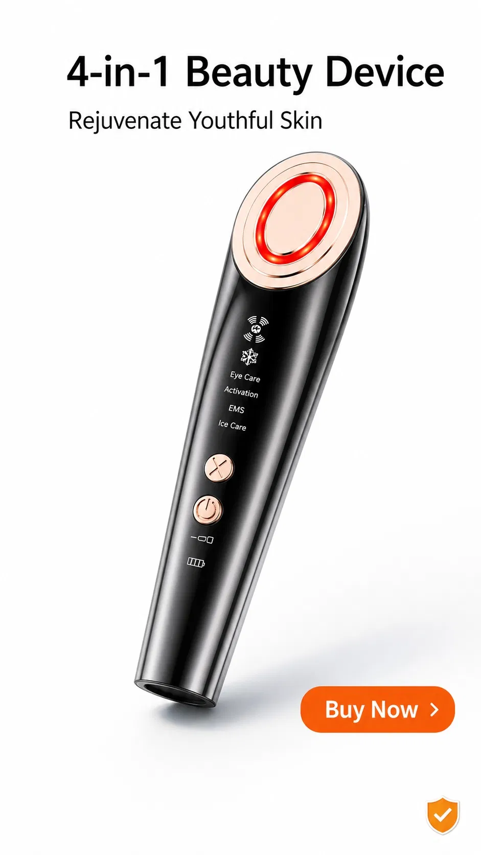 Portable Eye Firming Dark Circle Care Black Facial Beauty Device Details 9