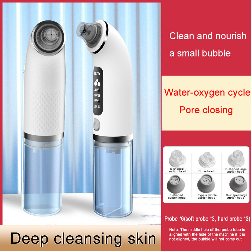 Professional Vacuum Suction Blackhead Remover, Electric Pore Cleaner Facial Device for Deep Skin Cleaning