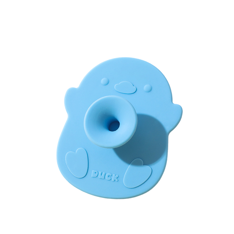 Baby Silicone Head Shampoo Brush Scalp Cleaning Silicone Baby Bath Brush with Effective Massage Design
