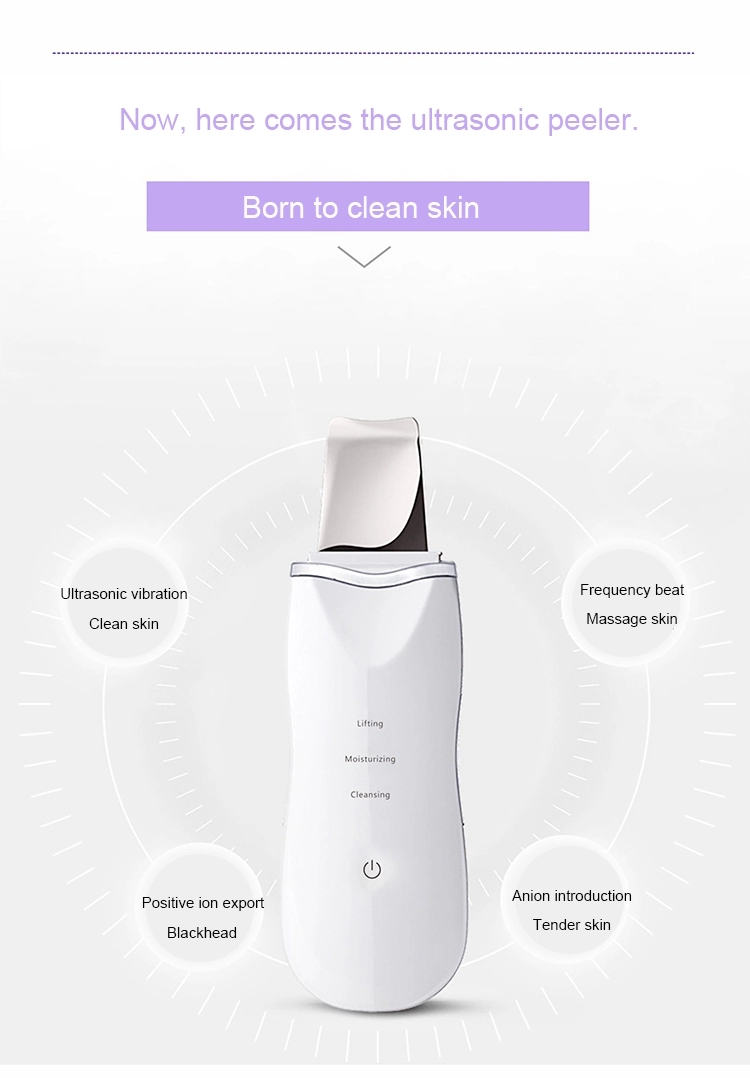 Skin Scrubber Face Spatula,Pores Cleanser Exfoliator Blackhead Remover Comedones Extractor for Facial Deep Cleansing