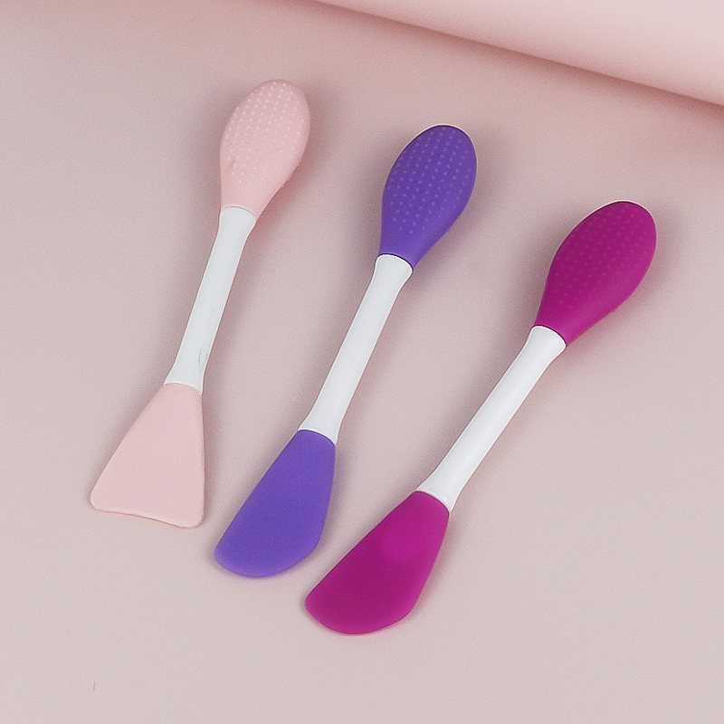 Kamanzi 2-in-1 Manual Facial Skin Care Mask Brush Wash Exfoliation Massaging Collapsible Scrubber Spoon Cleansing