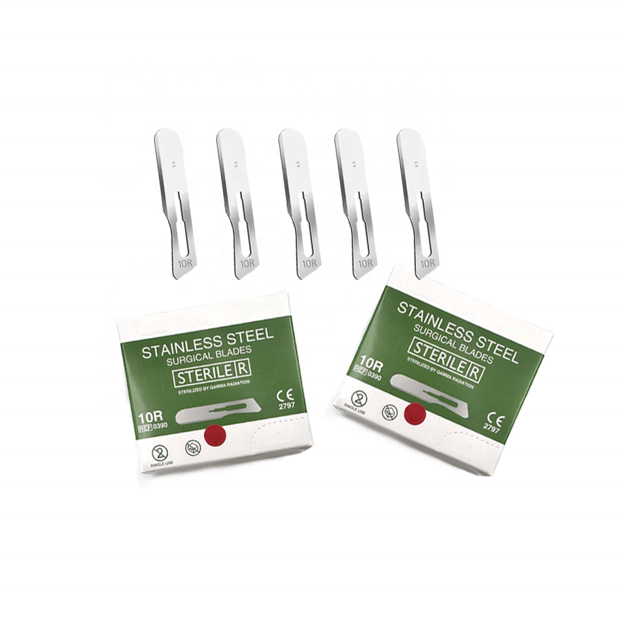 Sterile Dermaplaning Blade #10R Professional Facial Blades ISO Certified Ultra-Sharp for Salon Dermaplaning