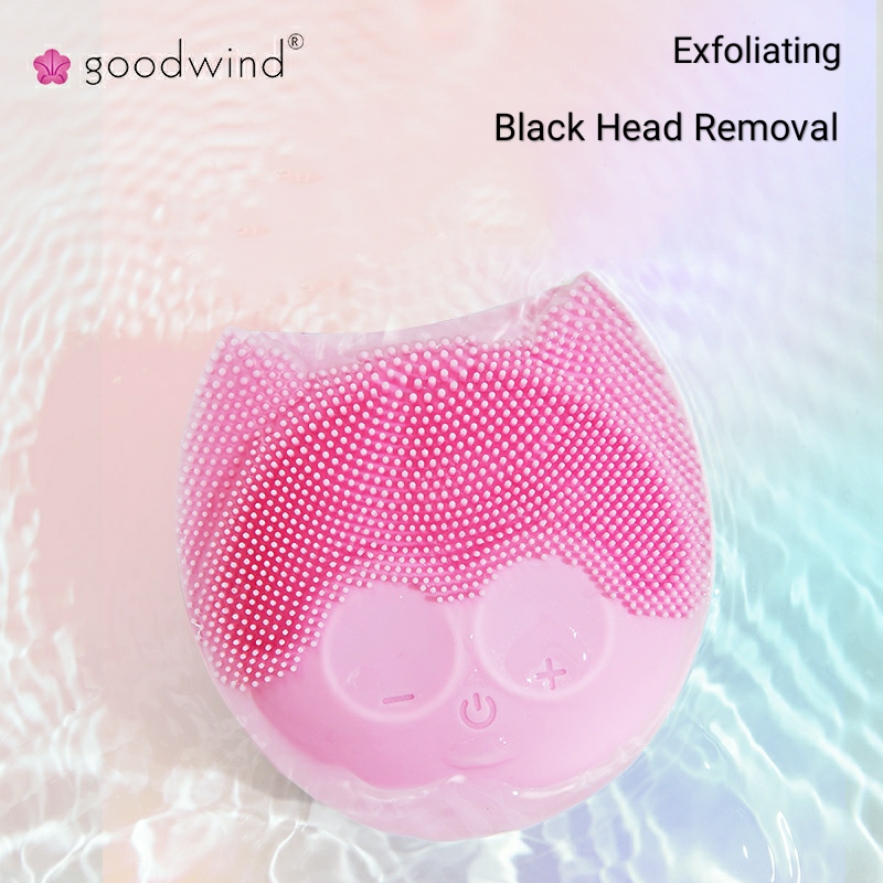 Facial Deep Cleansing Brush For Gentle Exfoliation Blackhead Removal Massage Silicone Face Brush Cosmetic Device