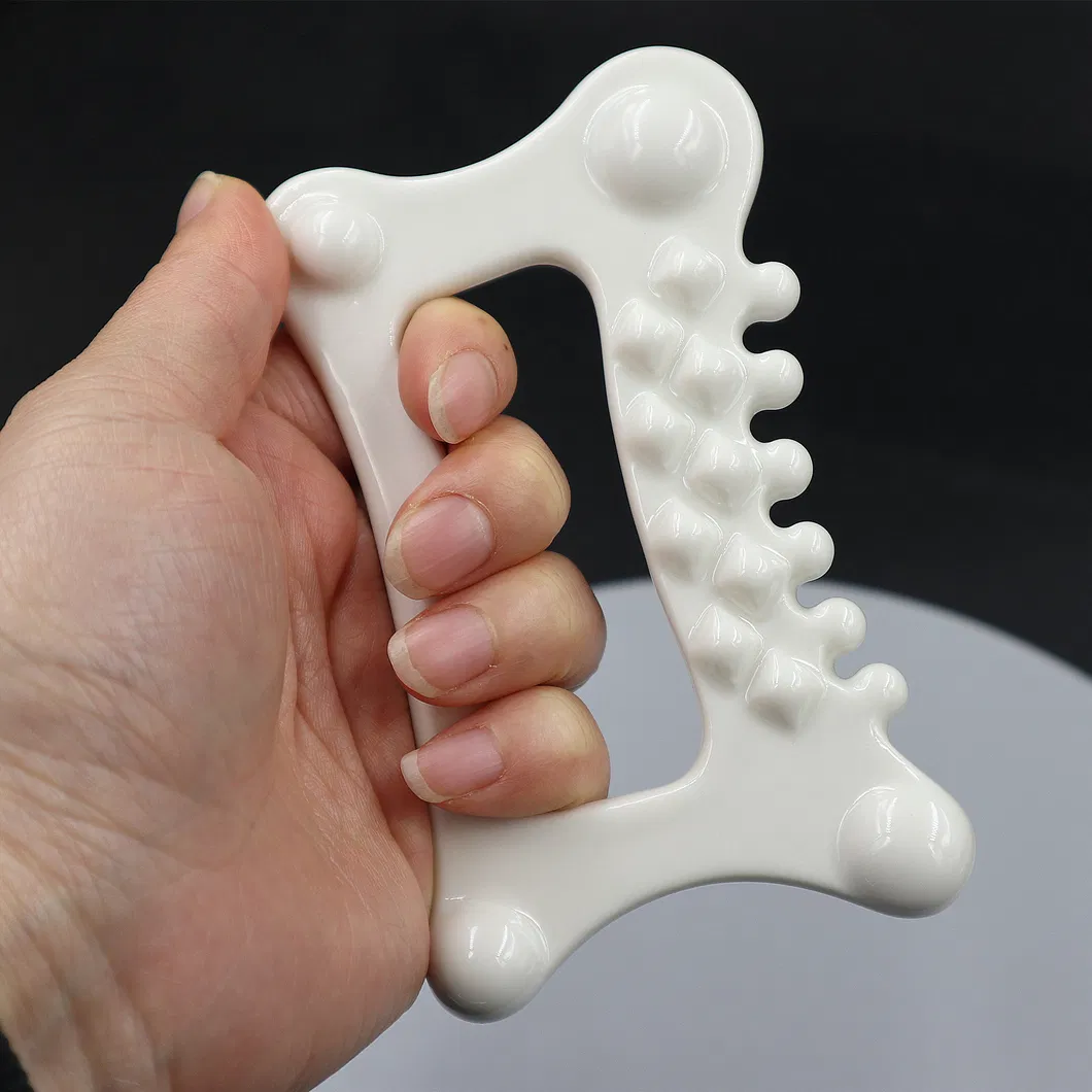 Ceramic Gua Sha Tool Detail