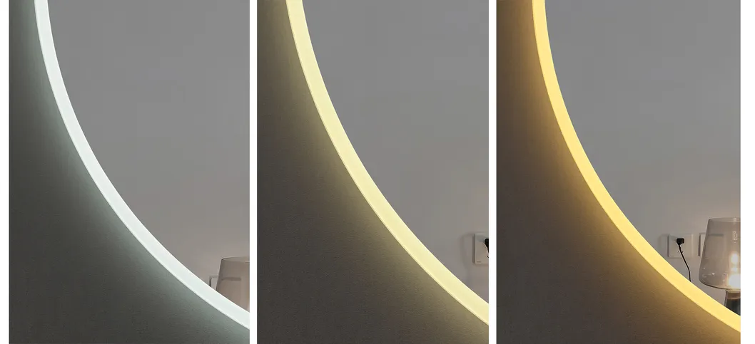 Modern Makeup Mirror with LED Lighting