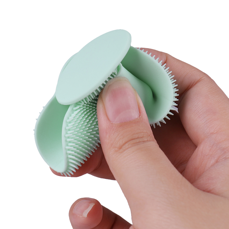 Exfoliating Face Cleansing Brush Silicone High Quality Face Cleaning Brush Tool Silicone Facial Cleansing Brush