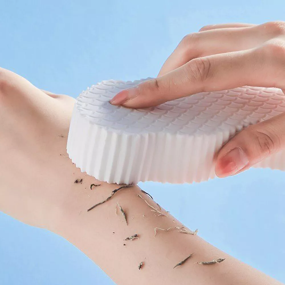 Super Soft Dead Skin Remover Bath Scrubber Exfoliating Shower Brush and Bathing Tool Super Absorbent Sponge &amp; Scouring Pad