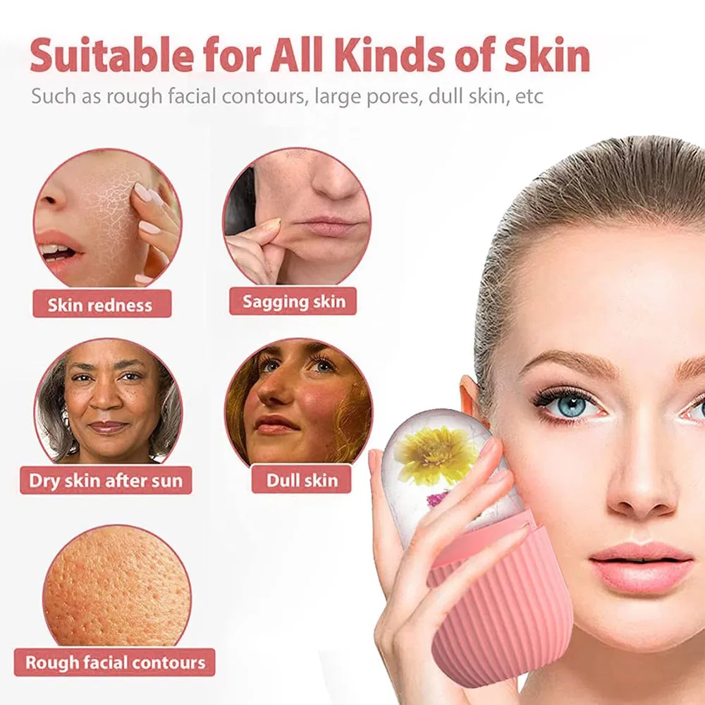 Best Quality Ice Roller Silicone Material Facial Care Tools