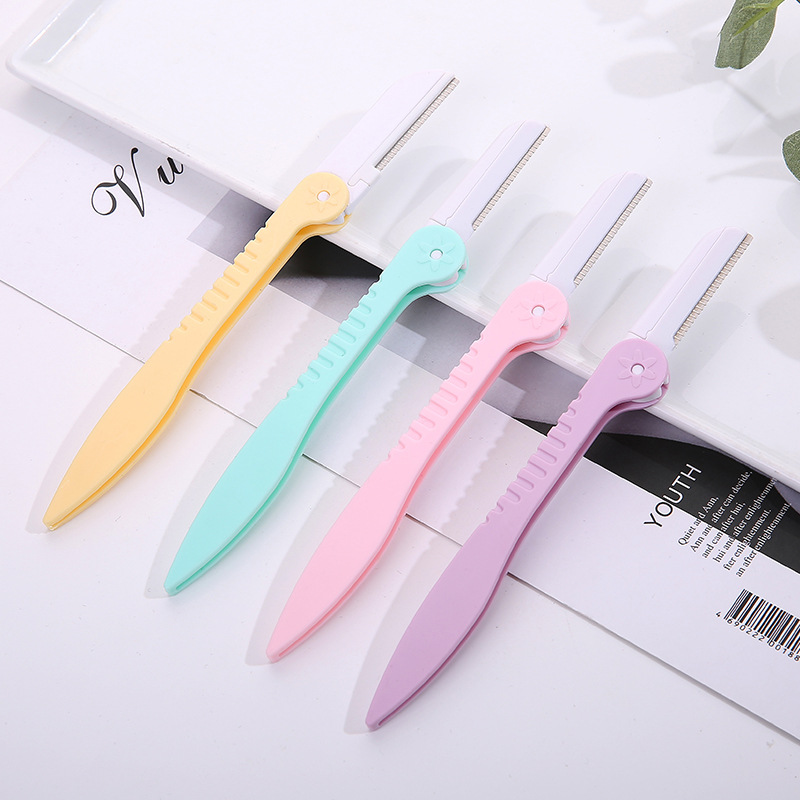 Multipurpose Exfoliating Dermaplaning Tool Beauty Care Facial Hair Shavers Eyebrow Knife Personal Eyebrow Trimmer Eyebrow Razor