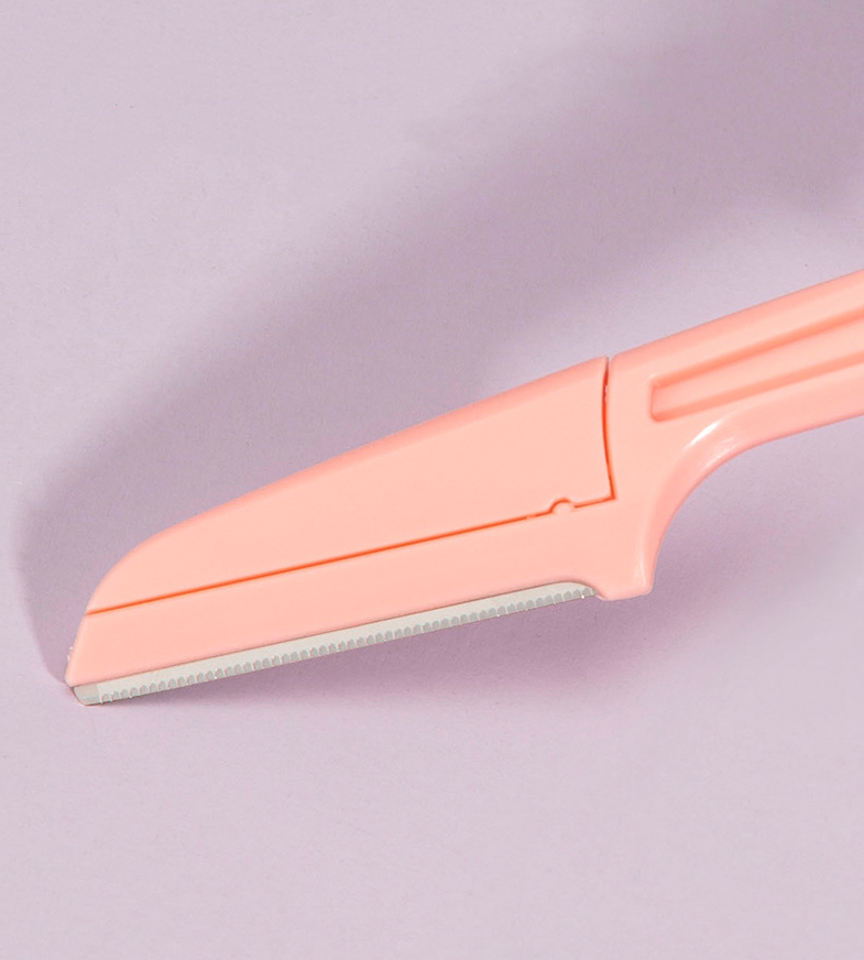 3Pcs/Set Foldable Eyebrow Razor Trimmer Sharp Blade Knife Hair Remover Facial Mini Makeup Knife Shape Shaver for Women