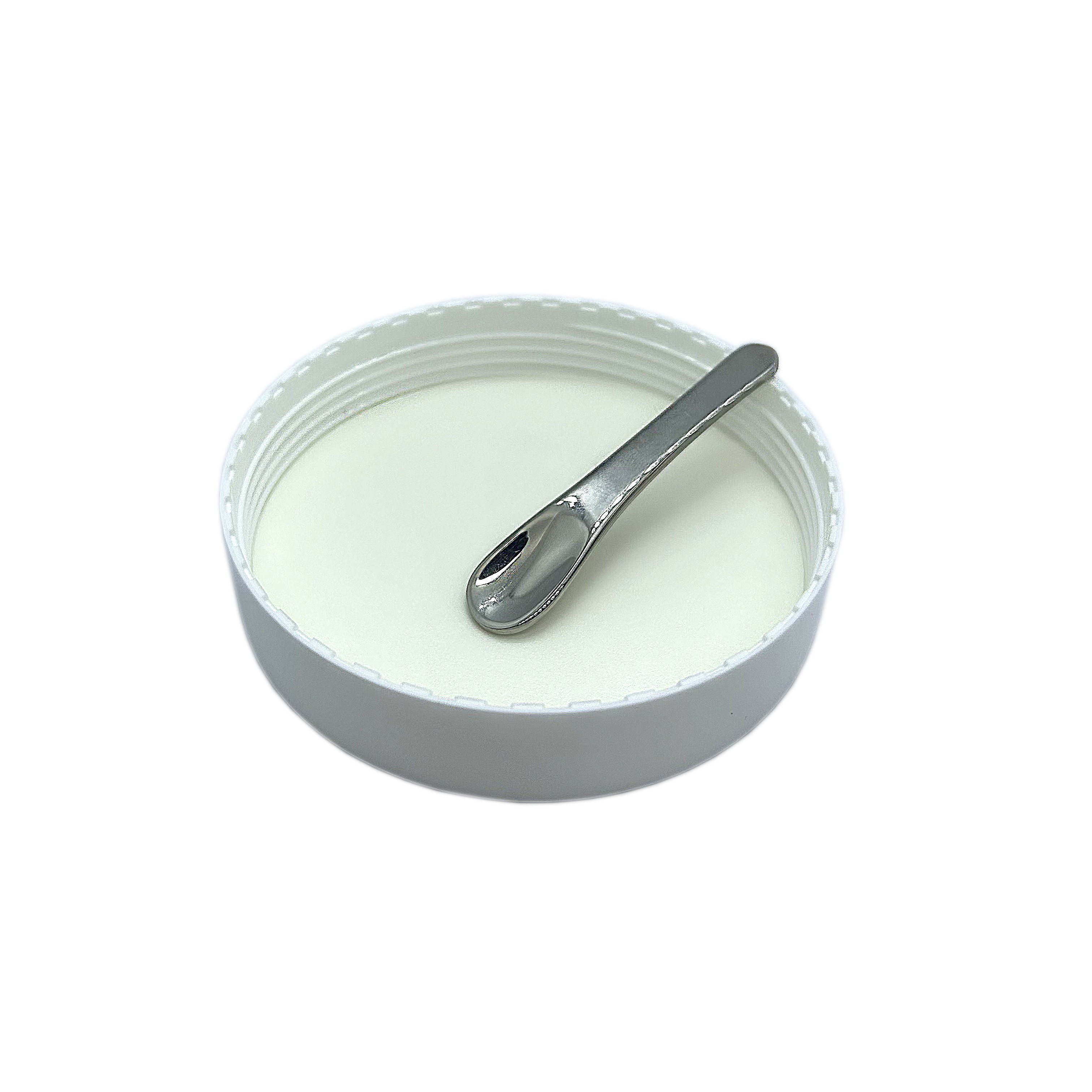 Luxury Mini Silver Stainless Steel Facial Spoon &amp; Cream Spatula for Blackhead Removal Scoop &amp; Massage Cosmetic Tool