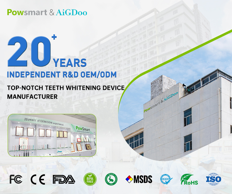OEM ODM ABS Red Light Therapy Device Wireless Charging Oral Care Tool For Gum Therapy Dental Physiotherapy Home Use