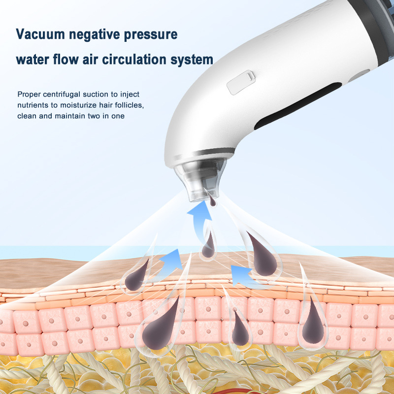 Professional Vacuum Suction Blackhead Remover, Electric Pore Cleaner Facial Device for Deep Skin Cleaning