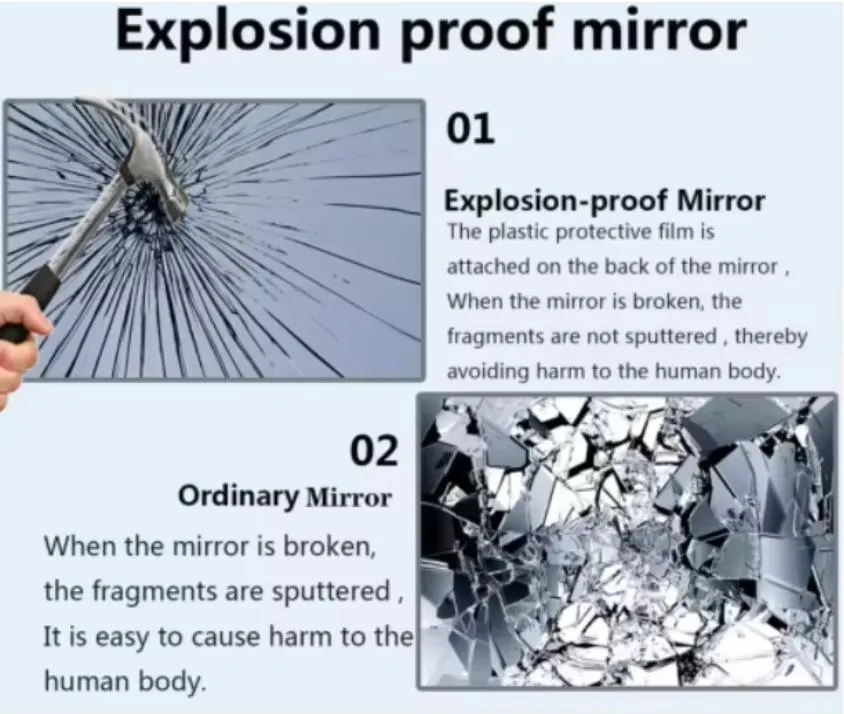Modern Touch-Sensitive LED Mirror for Flawless Makeup Application