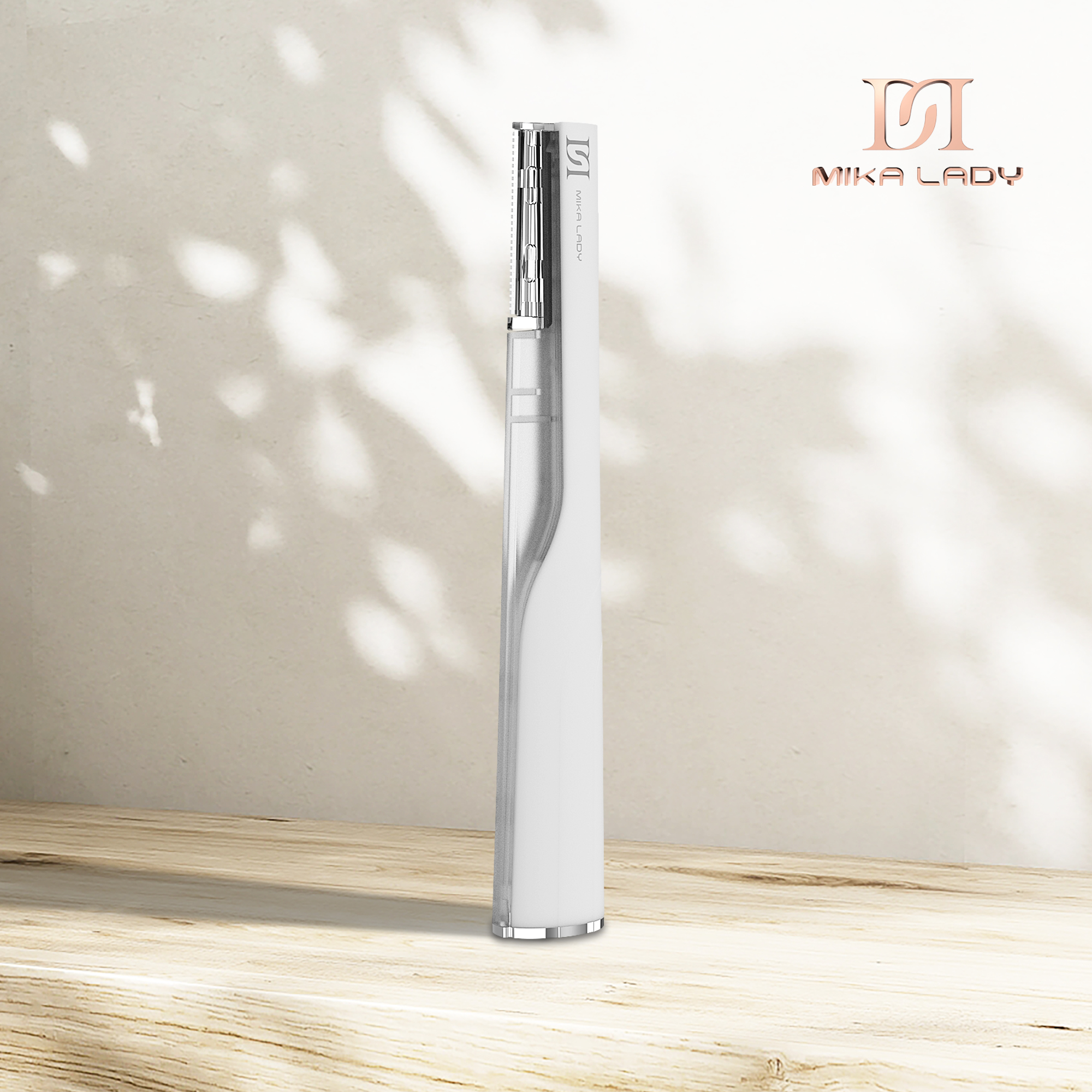 New Product Women Home Electric LED Smart Lighting Smooth Facial Hair Removal Beauty Device Sonic Care Dermaplaner