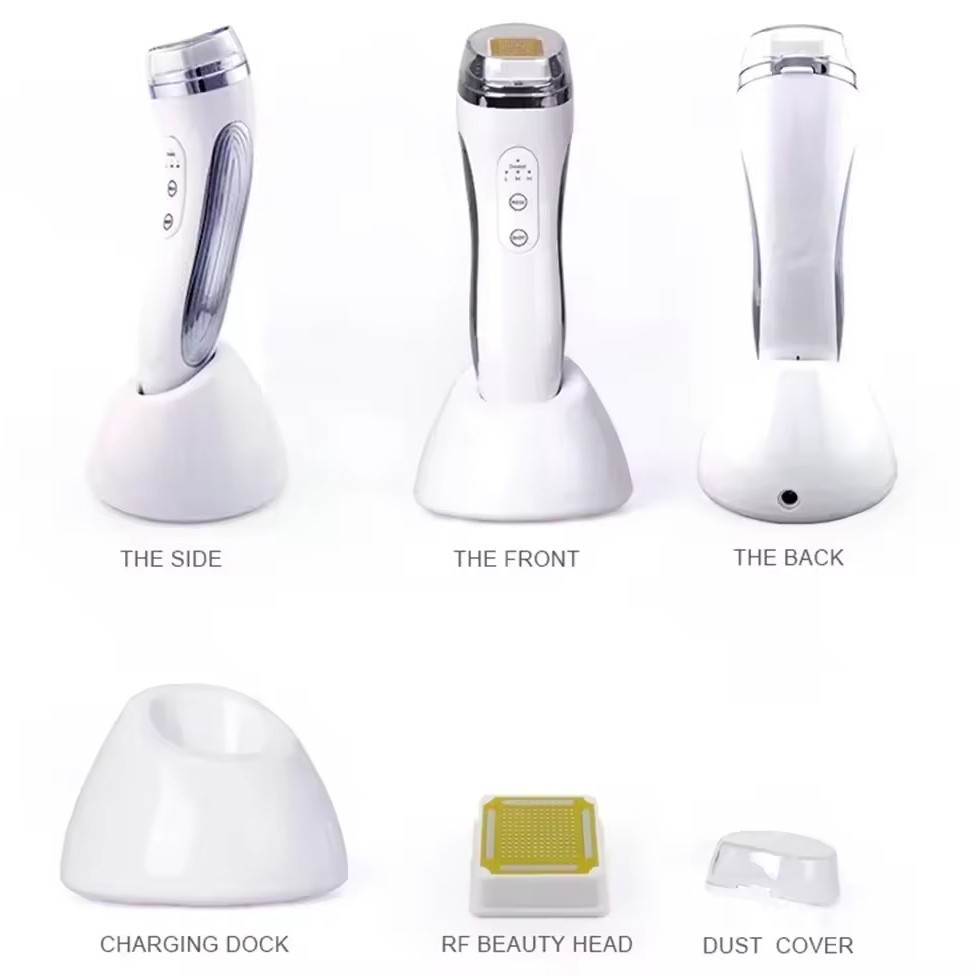 Electric Dot Matrix Microcurrent Skin Tightening Rejuvenation Wrinkle Removal Waterproof Portable Face Massager Home EU/UK/JP/US