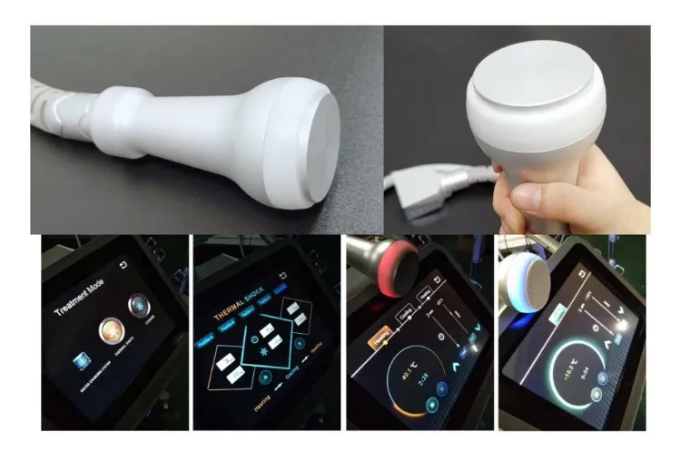 Latest EMS Cryo Thermal Shock Therapy Treatment Skin Tightening Device