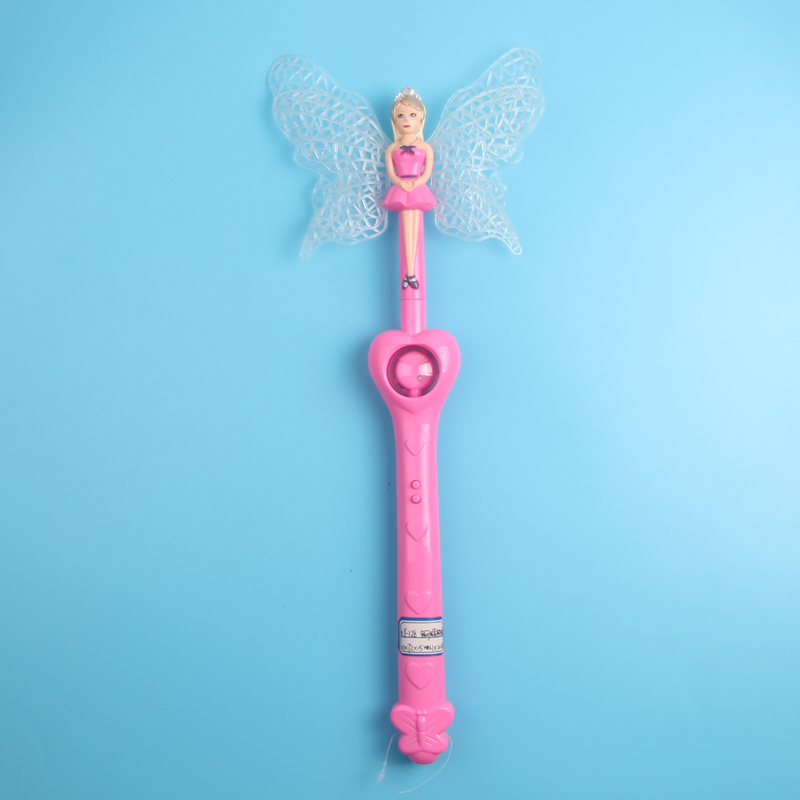 LED Hollowing Out Butterfly Wand, Fairy Wand, Magic Wands Princess Wand Blink Wand LED Light Wand Rotating LED Ball