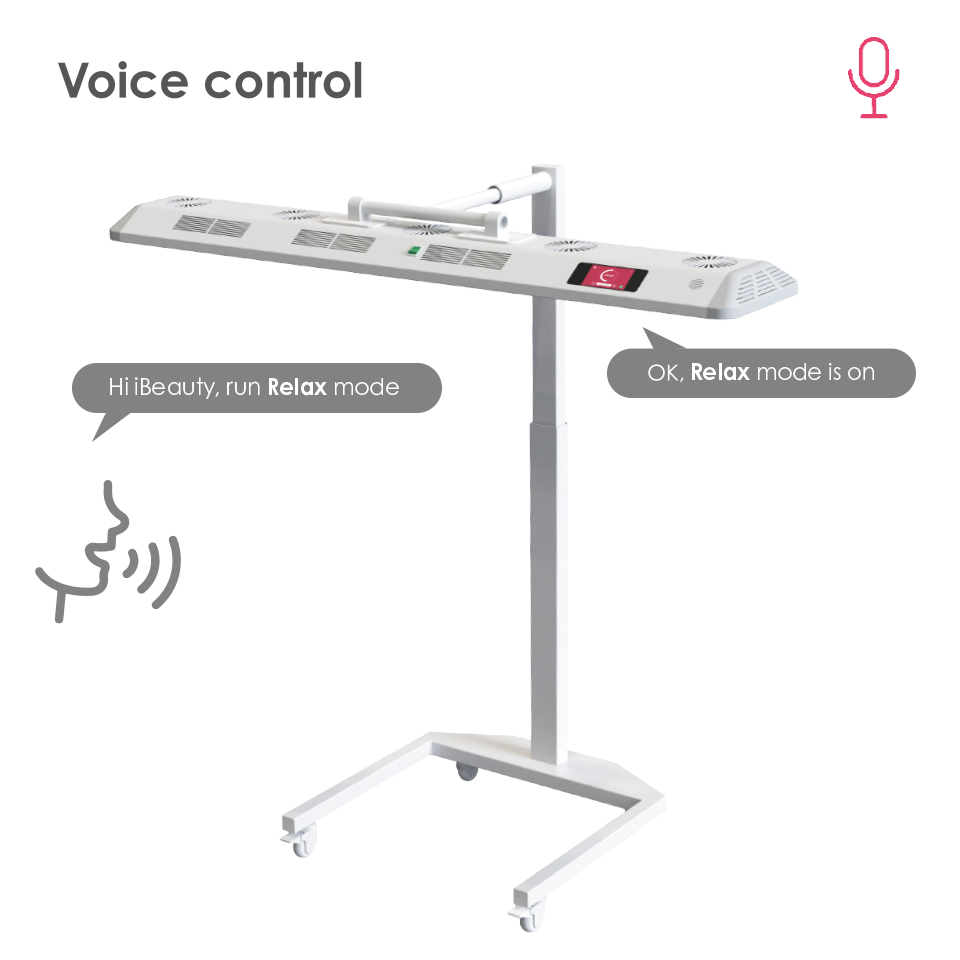 Near Infrared Light Home Use Salon Machine Voice Control Red Light Therapy Red Therapy Device Full Body Red Light Therapy