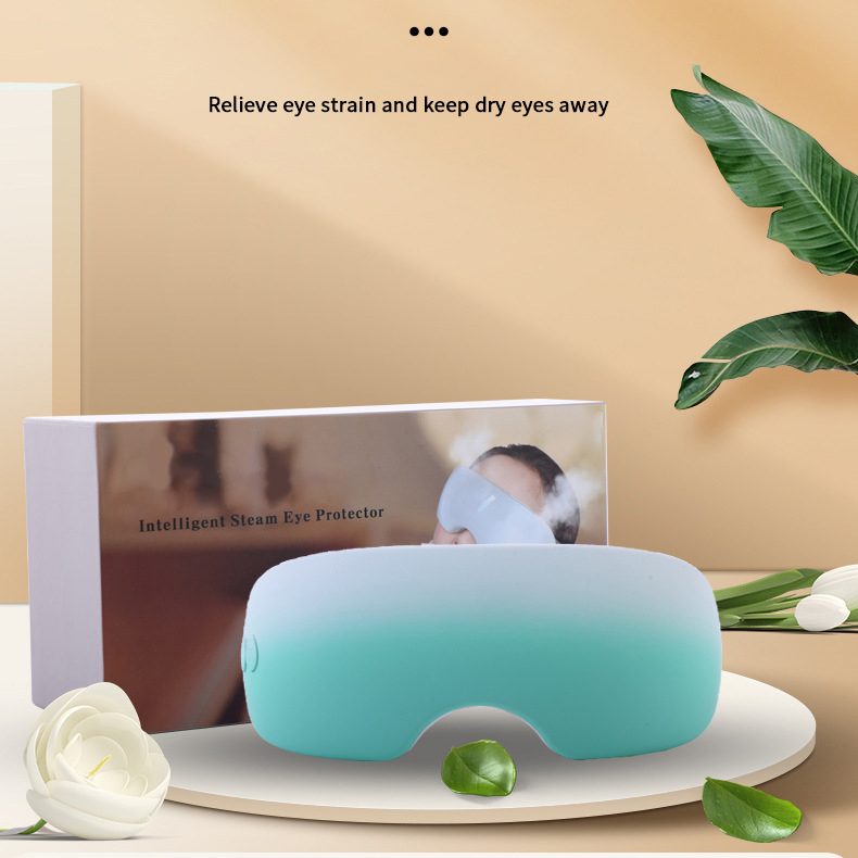Eye Spa Mist Mask, Steam Eye Mask for Dry Eyes, Heated Eye Care Device with Bluetooth Music Eye Massager