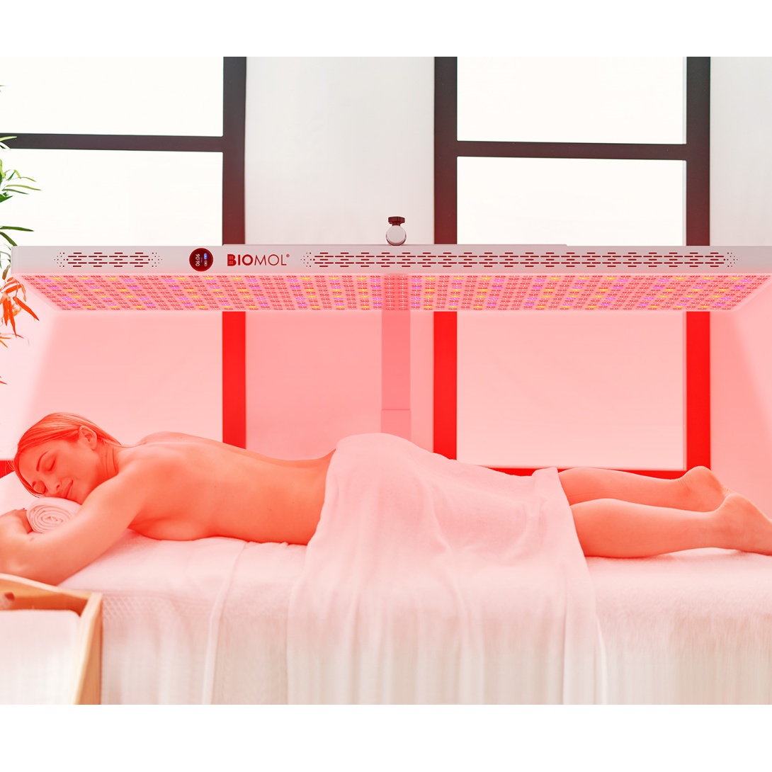 OEM ODM Wavelength Pulse Private Clinic Infrared LED Red Light Therapy Panel Docking Full Body Sauna Red Therapy Bed