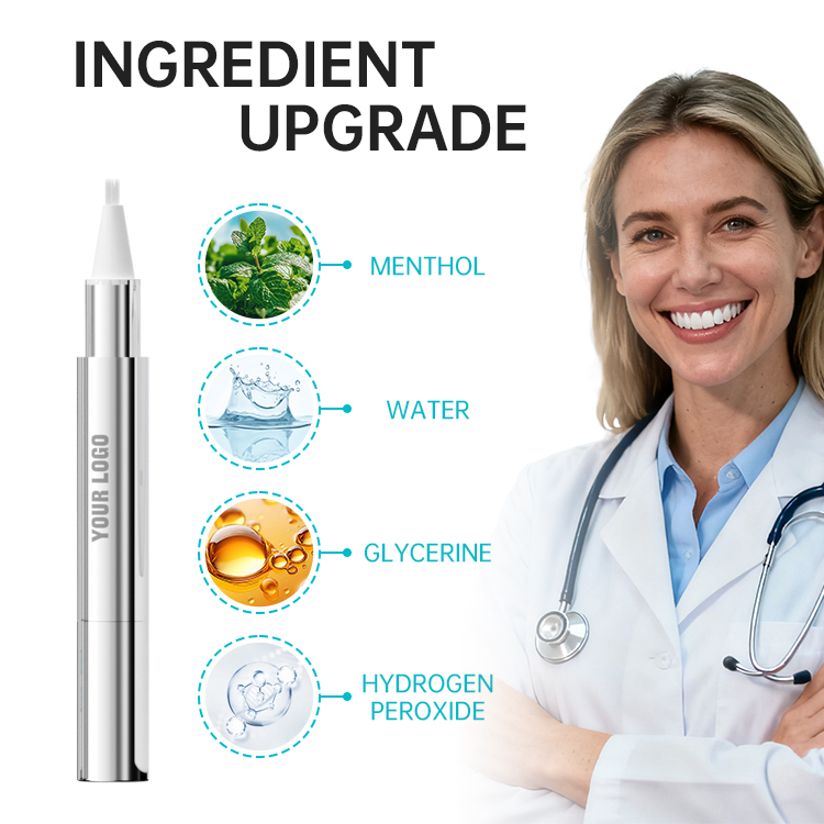 Professional Blue Light LED Teeth Whitening Device Wireless Rechargeable Fast Whitening System for At-Home Oral Beauty Care