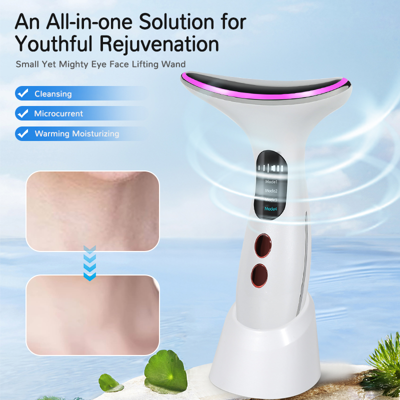 Neck &amp; Face Beauty Massager Anti Wrinkle Lifting Device - OEM Skin Rejuvenation Face Beauty Tools Equipment