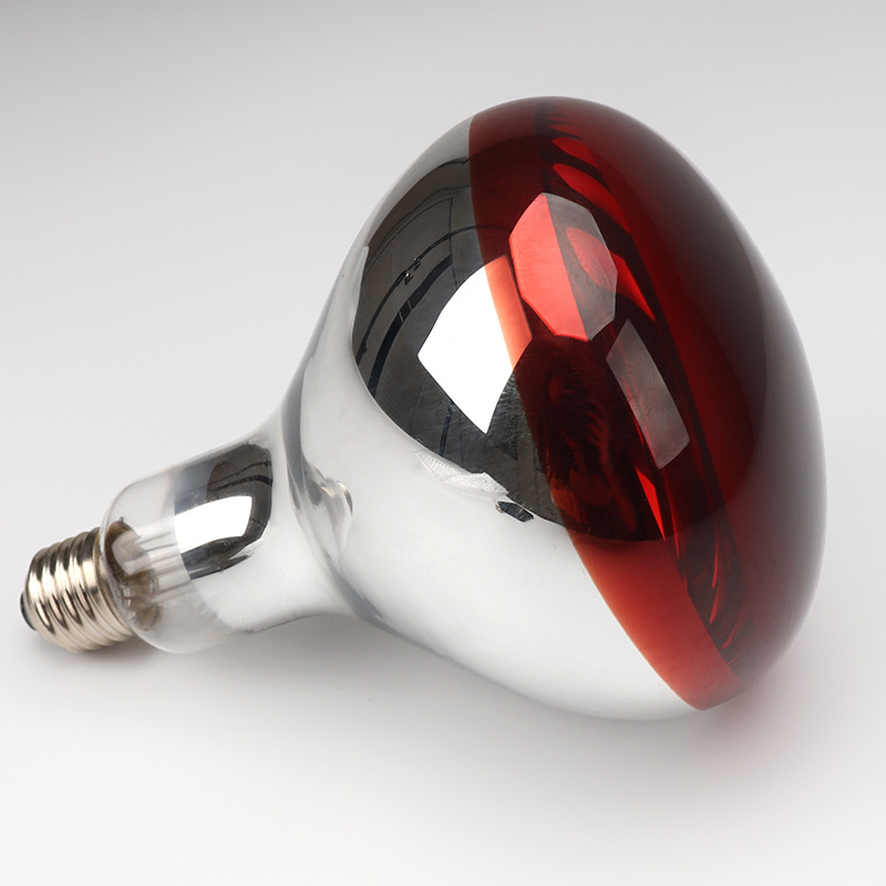 Low Prices Red Infrared Lamp R125 250W Animal Chicken Pig Pet Therapy Infrared Heating Bulb
