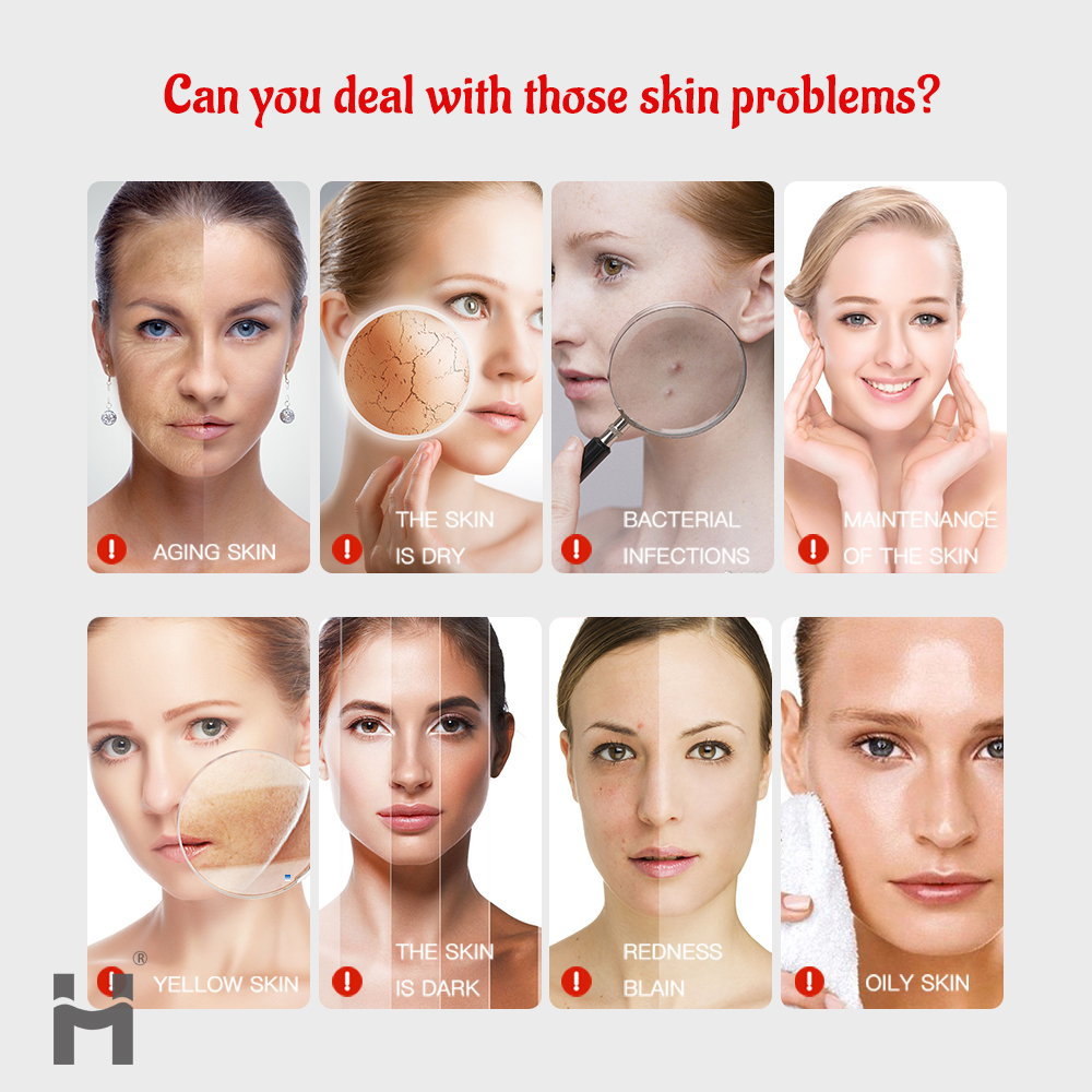 TUV CE Approved Infrared Led PDT 5 Colors Photon Light Skin Rejuvenation Acne Removal Beauty Machine Red Light Therapy Device