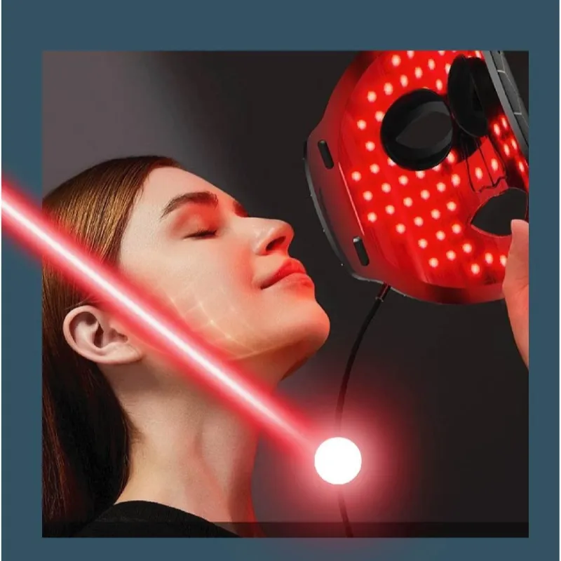 Popular Infrared Red Light Therapy Face LED Mask Beauty Skin Care Rejuvenation