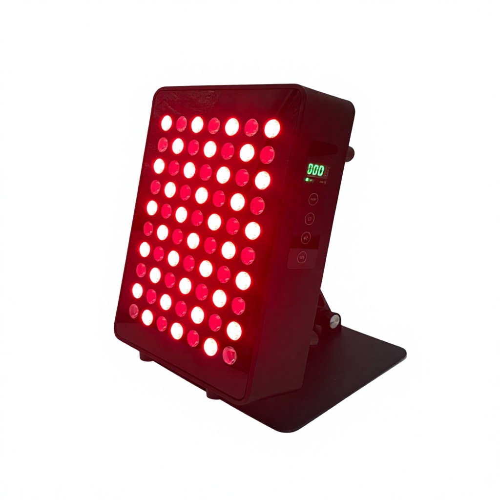 SUNGLOR SG-AL-300 Aluminum Housing Red Light Therapy Panel 70 LEDs 5-Band NIR Spectrum Device With Pulse And Time