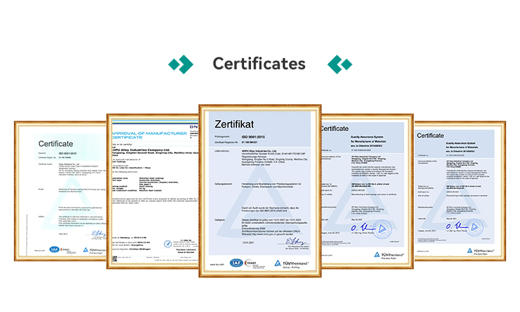 Certification