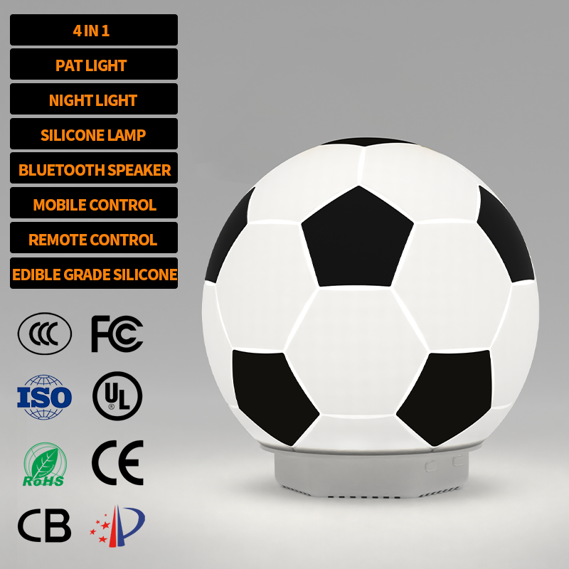 Smart Led Decorative Lighting Type-c Rechargeable White Noise Machine Wireless Touch Night Lamps For Kids Room
