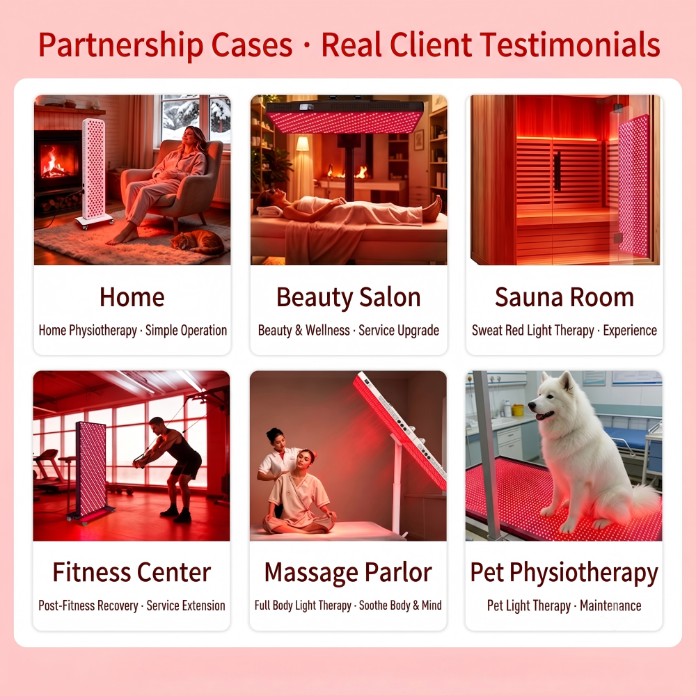 REDSKY 6000W High Power Full Body Therapy Device 660nm 850nm Near Infrared Red Light Therapy Panel For Home Spa Salon Use