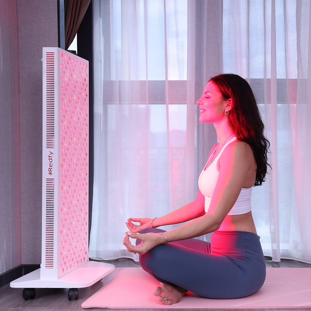Redfy Full Body Led Treatment Beauty Device 630nm 660nm 810nm 850nm Near Infrared Led Red Light Therapy Panel PDT Machine