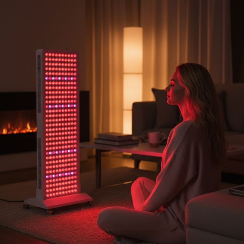 1500W Red Light Therapy Panel Red Light Therapy Device 630nm 660nm 850nm Infrared With Remote Control Touchscreen Red Light