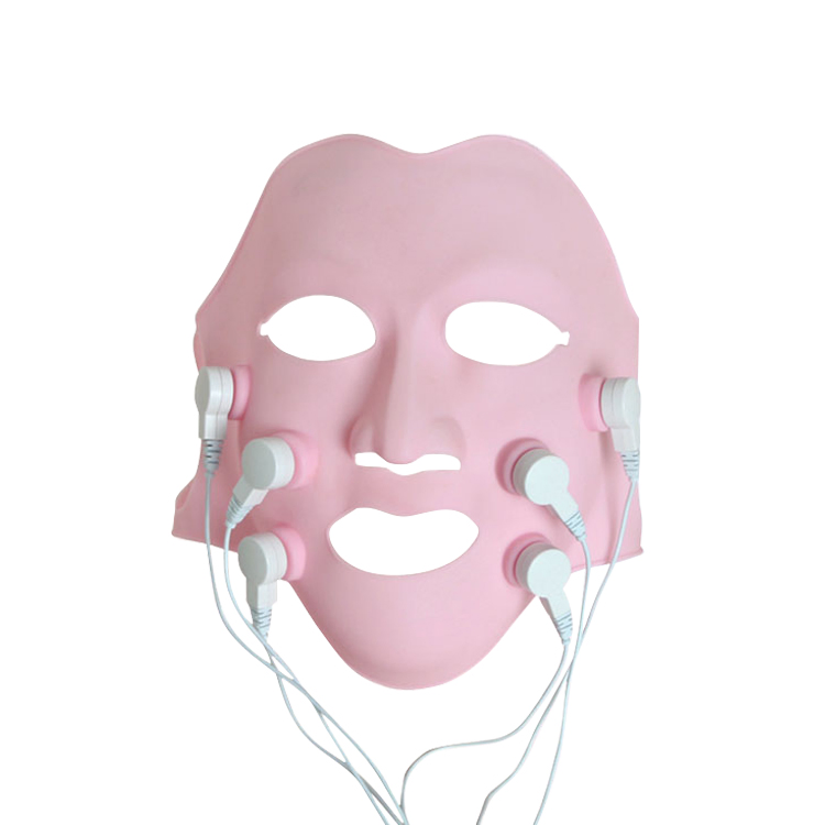 New Product Red LED Vibration Mask Facial Beauty Mask for Face Whitening Anti-Wrinkle Firm Skin Fade Dark Circles Skin Bouncing