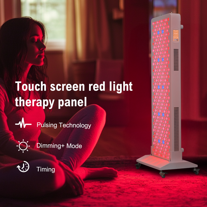 1500W Red Light Therapy Panel Red Light Therapy Device 630nm 660nm 850nm Infrared With Remote Control Touchscreen Red Light