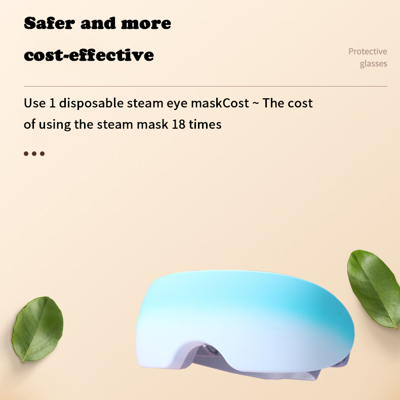 Eye Spa Mist Mask, Steam Eye Mask for Dry Eyes, Heated Eye Care Device with Bluetooth Music Eye Massager