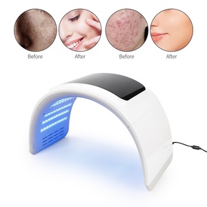LED Red Light Therapy Facial Mask 7 Colors Pdt Led Photon Light Therapy Skin Care Wrinkle Removal Led Machine for Beauty Salon