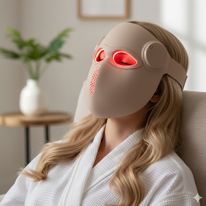 New Design Wireless LED Face Mask with 72 LED Beads 3 Modes for Whitening Spot Removal Anti Aging LED Face Mask