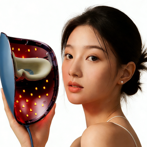 High Energy Professional Hand Held Red Light Therapy Facial LED Machine for Home Use Brightening &amp; Firming CE ROHS