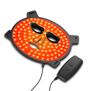 KKS Factory 7-Color Silicon Infrared Red Light Therapy Facial Treatment Device PDT Led Face Mask for Acne Treatment IT/ZA Plugs