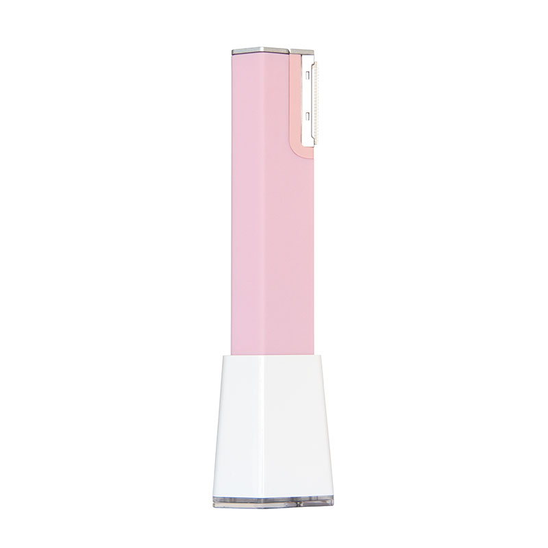 Skin Care Tool Home Use Anti-Wrinkle LED Light Facial Dermaplaning Tools Hair Removal Derma Shaver Wireless Charger